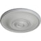 Ekena Millwork Jefferson Ceiling Medallion (Fits Canopies up to 2 7/8"), Hand-Painted Frost, 11 3/4"OD x 3/8"P CM12JEFRF - alternate 2